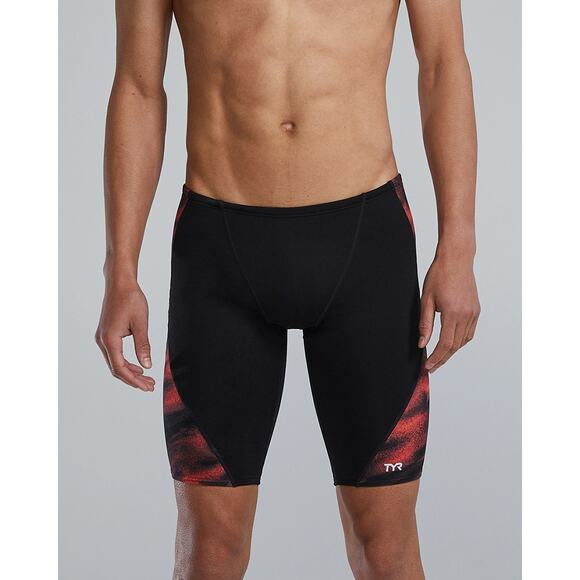 TYR Men's XS Soren Durafast Elite Blade Splice Jammer Swim Short Swimsuit G33-1 - Picture 1 of 5